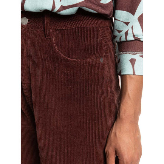 Roxy Γυναικείο παντελόνι Surf On Cloud - Corduroy Wide Leg Trousers for Women